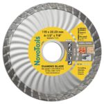 Gyémánt vágótárcsa NovoTools Basic 115x22.23 mm, turbóhullám
