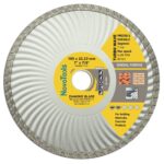 Gyémánt vágótárcsa NovoTools Basic 180x22.23 mm, turbóhullám