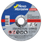 Vágókorong fémhez+inox NovoAbrasive Standard 41 125x1.0x22.23 mm