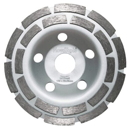 Gyémánt csiszolótárcsa NovoTools Standard Double row 125x7 mm
