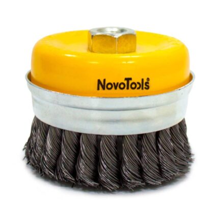 NovoTools Fazékkefe Heavy fonott Huzal, 65 mm