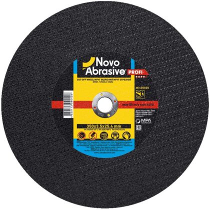 Vágókorong fémhez NovoAbrasive 41 350x3.5x25.4 mm