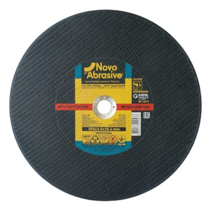 Vágókorong fémhez NovoAbrasive 41 355x3.5x25.4 mm