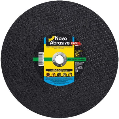 Vágókorong rail NovoAbrasive 41 400x3.5x32 mm, 100 m/s